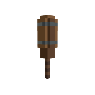 Gourdin cerclé, arme common de La Brute