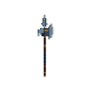 Hallebarde du bastion, arme rare de La Brute