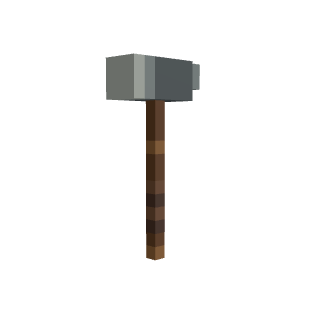 Marteau de forgeron, arme common de La Brute
