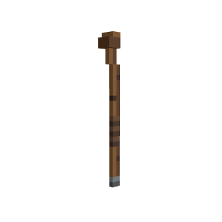Bâton de voyage, arme common de La Brute